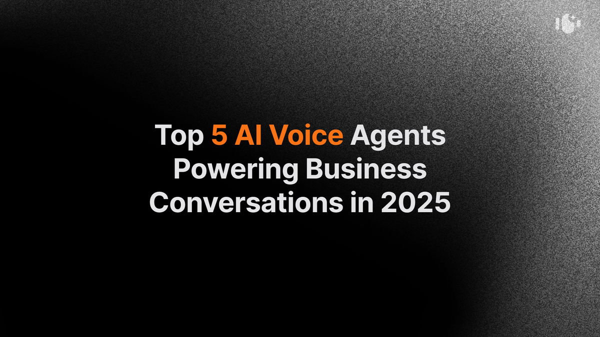 Top5 AI Voice Agents - Intervo.ai